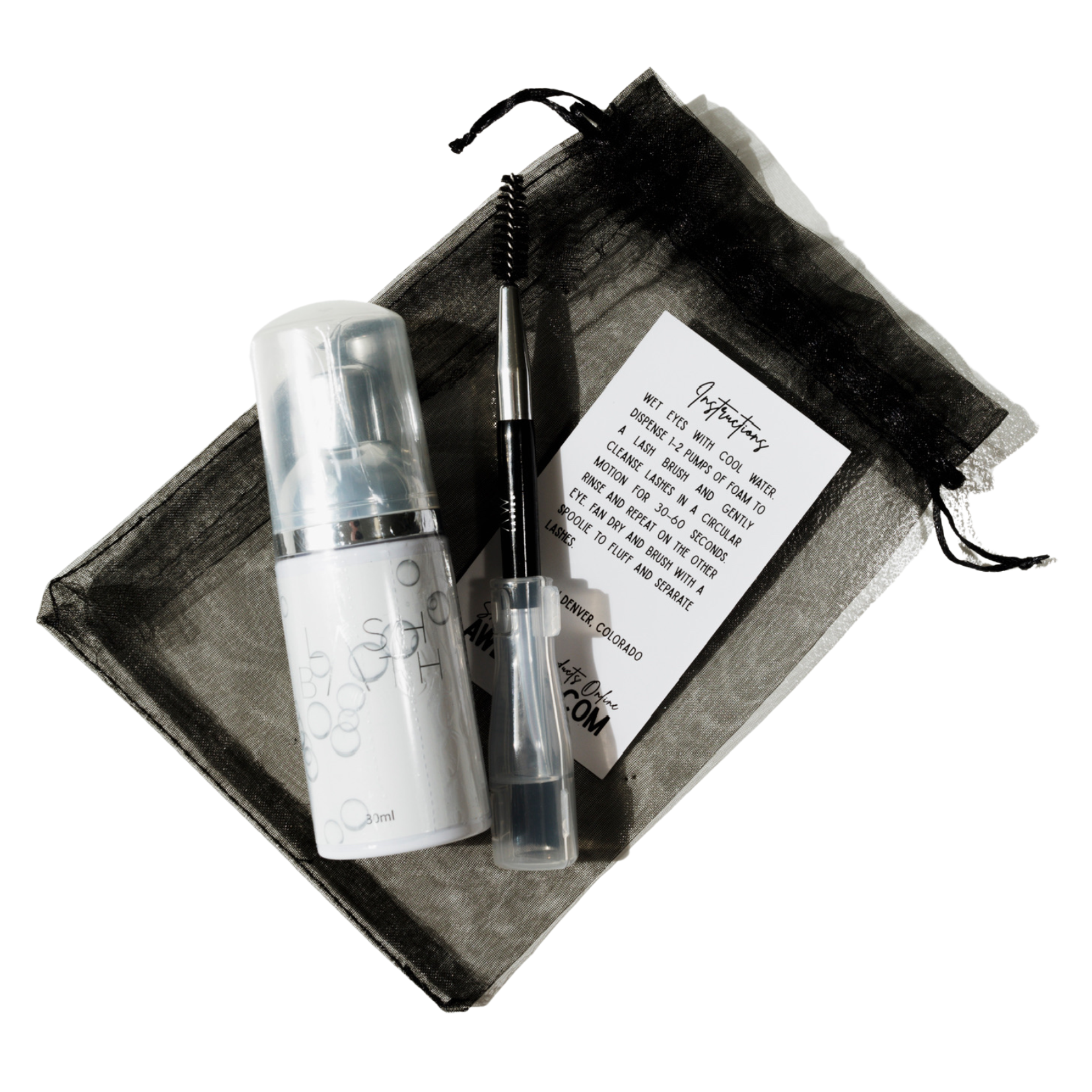 Client Aftercare Kit – AW Lashes